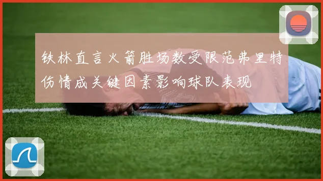 铁林直言火箭胜场数受限范弗里特伤情成关键因素影响球队表现