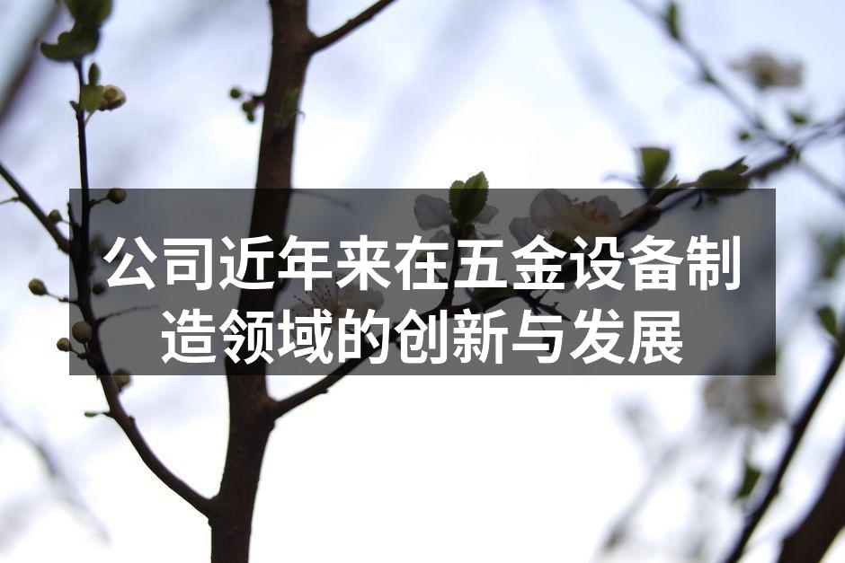 公司生产线新设备展示